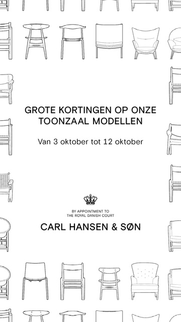 Exclusieve Design Deals bij Carl Hansen and Son 